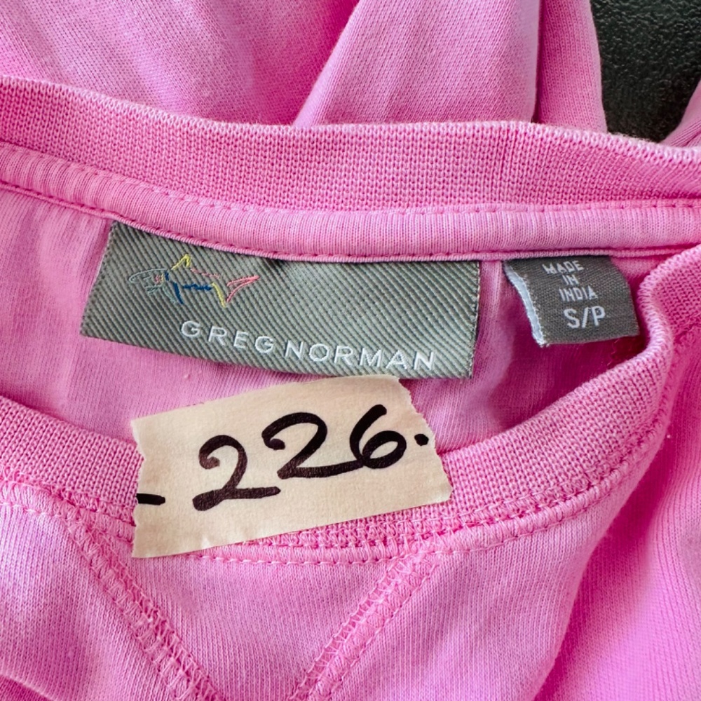 Greg Norman sweatshirt rose size s/p - Picture 5 of 9